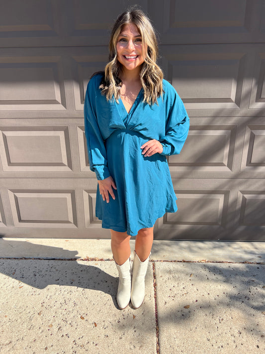 Bright Blue Dress